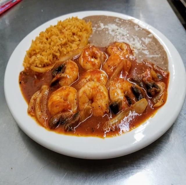 Camarones a la Mexicana.