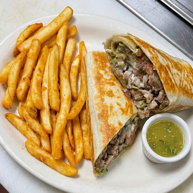 Carnitas Burrito.