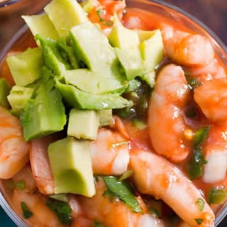 Lunch Coctel de Camarones