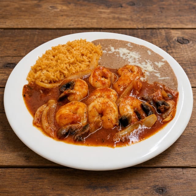 Camarones a la Mexicana.