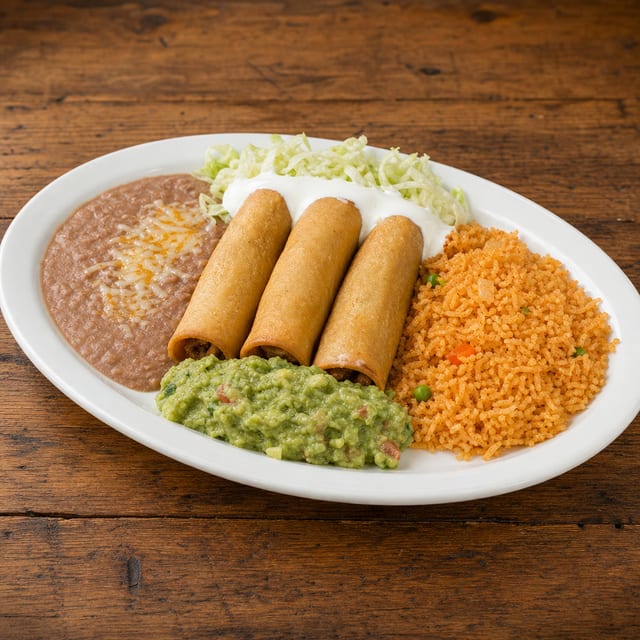 Chimichangas.