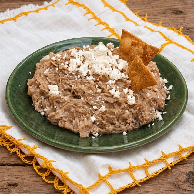 Frijoles Refritos.