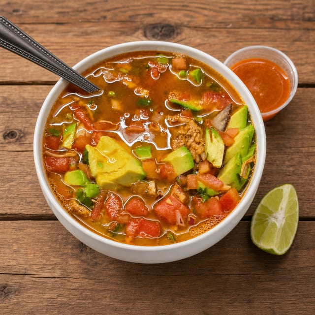 Sopa de Pollo.