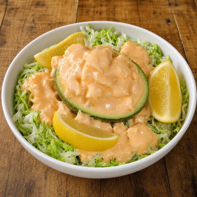 Lunch Aguacate Relleno.