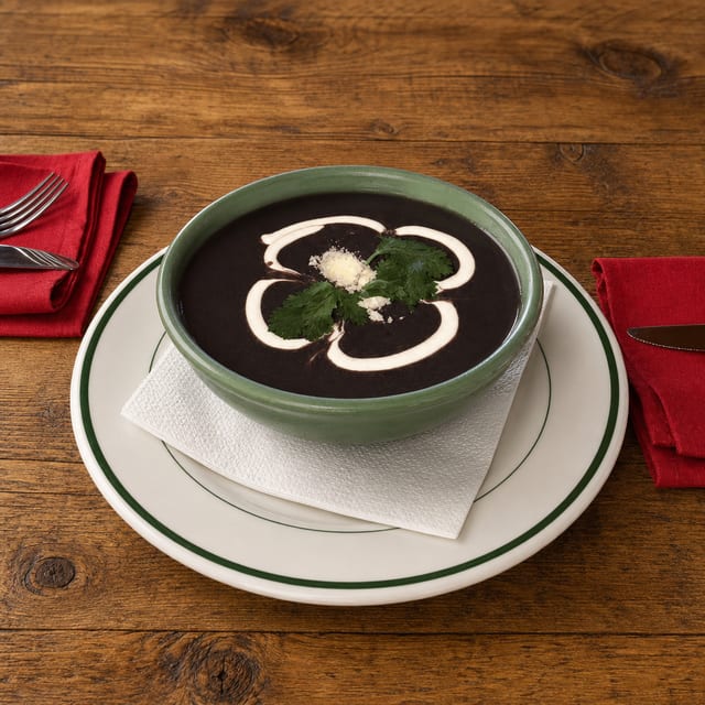 Sopa Negra.