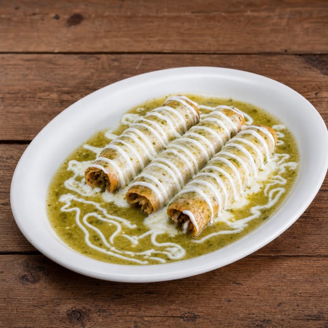 Enchiladas Suizas.
