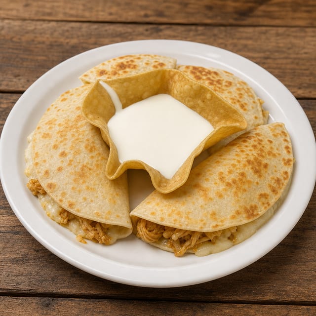 Lunch Quesadillas.