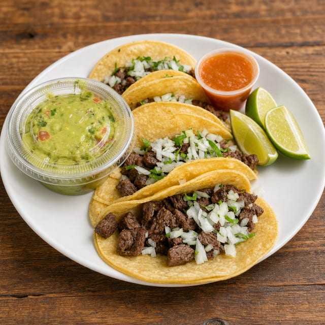 Tacos de Carne Asada.