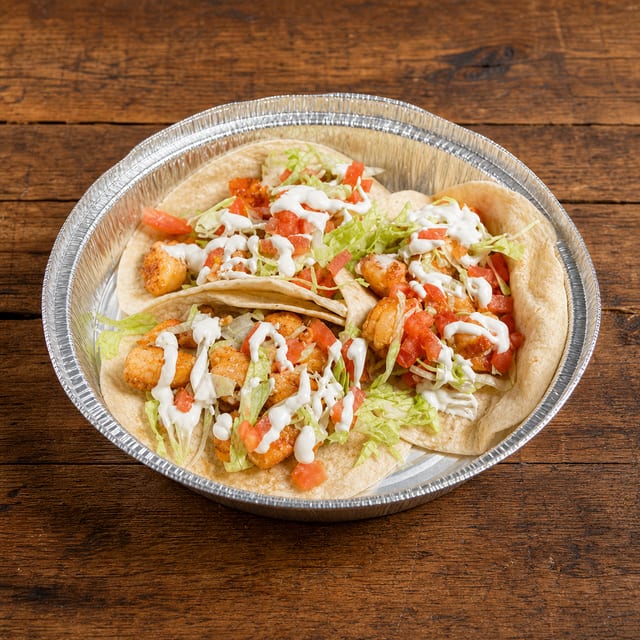 Tacos de Camarón.